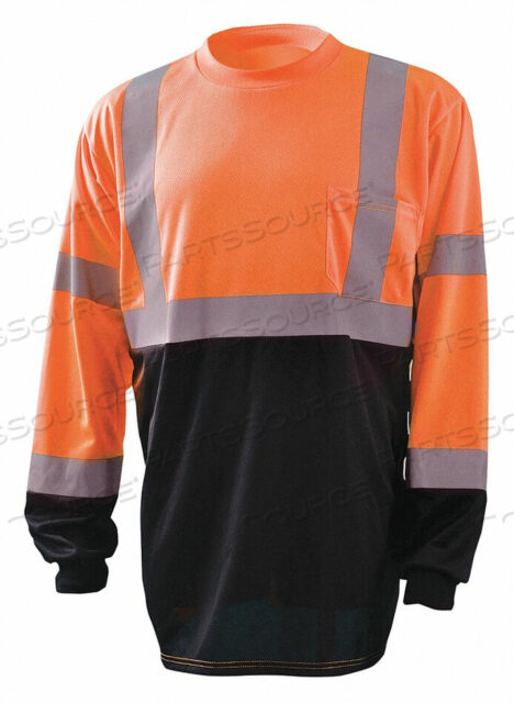 OEM#: LUX-LSETPBK-OM ФУТБОЛКА С ДЛИННЫМ РУКАВОМ M ANSI КЛАСС 3 от Occunomix