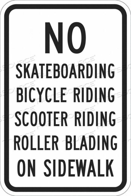 OEM#: T1-1222-EG_12X18ЗНАК ОБЪЕКТА 18 В 12 Ш АЛЮМИНИЙ от Lyle Signs Inc.