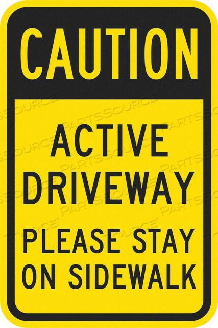 OEM#: T1-1326-HI_12X18ПРЕДУПРЕЖДАЮЩИЙ ЗНАК 18 H 12 W АЛЮМИНИЙ от Lyle Signs Inc.