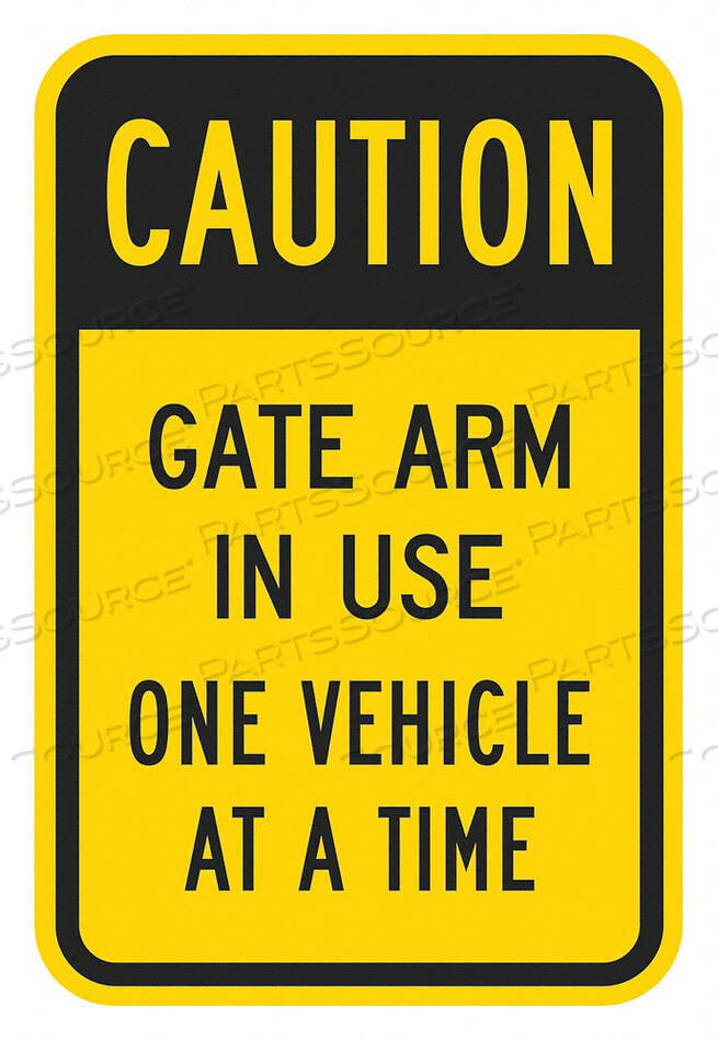 OEM#: T1-1347-EG_12X18ЗНАК ОБЪЕКТА 18 В 12 Ш АЛЮМИНИЙ от Lyle Signs Inc.