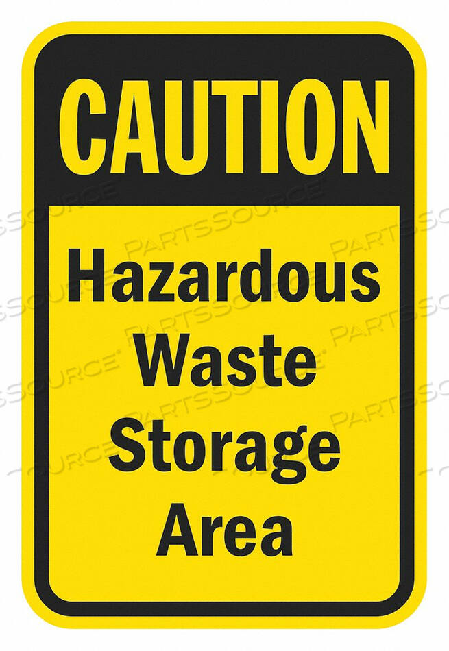 OEM#: T1-1350-EG_12X18ЗНАК ОБЪЕКТА 18 В 12 Ш АЛЮМИНИЙ от Lyle Signs Inc.