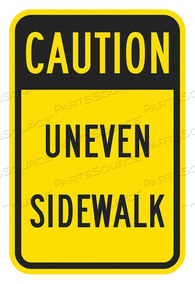 OEM#: T1-1373-HI_12X18ПРЕДУПРЕЖДАЮЩИЙ ЗНАК 18 H 12 W АЛЮМИНИЙ от Lyle Signs Inc.