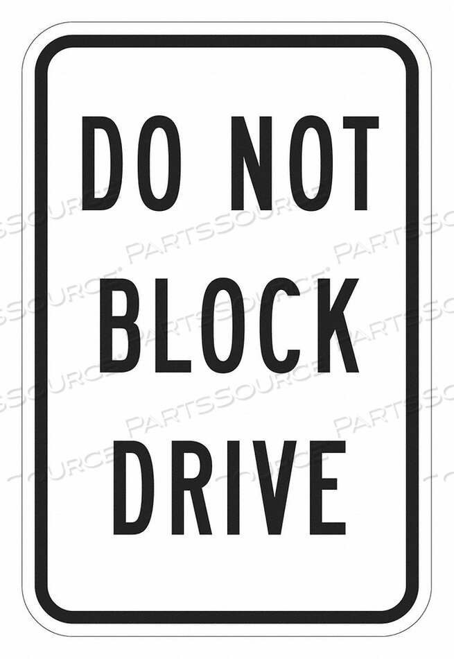 OEM#: T1-1640-DG_12X18ЗНАК «ПАРКОВКА ЗАПРЕЩЕНА» 18 H 12 W АЛЮМИНИЙ от Lyle Signs Inc.