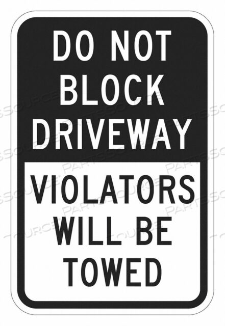 OEM#: T1-1653-HI_12X18ЗНАК ПАРКОВКИ 18 H 12 W АЛЮМИНИЙ от Lyle Signs Inc.