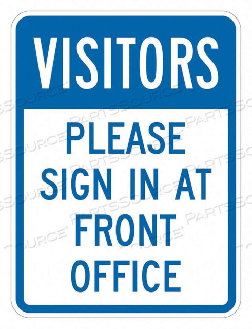 OEM#: T1-6122-HI_12X18ИНФОРМАЦИОННЫЙ ЗНАК 18 H 12 W ALUM от Lyle Signs Inc.