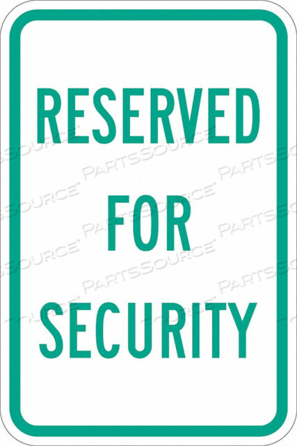 OEM#: T1-1185-DG_12X18ЗНАК ПАРКОВКИ 18 В 12 Ш АЛЮМИНИЙ от Lyle Signs Inc.