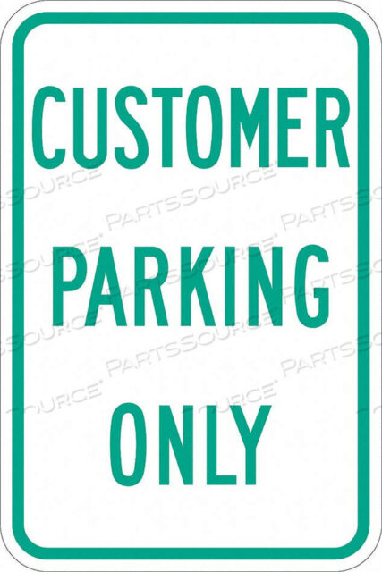 OEM#: T1-1194-EG_12X18ЗНАК ПАРКОВКИ 18 H 12 W АЛЮМИНИЙ от Lyle Signs Inc.