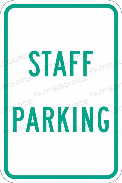 OEM#: T1-1197-EG_12X18PARKING SIGN 18 H 12 W ALUMINUM by Lyle Signs Inc.
