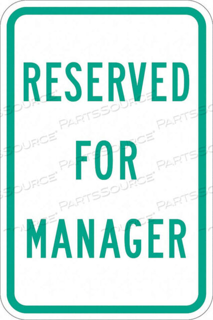 OEM#: T1-1202-EG_12X18ЗНАК ПАРКОВКИ 18 H 12 W АЛЮМИНИЙ от Lyle Signs Inc.