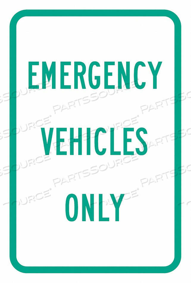 OEM#: T1-1813-HI_12X18ЗНАК ПАРКОВКИ 18 H 12 W АЛЮМИНИЙ от Lyle Signs Inc.