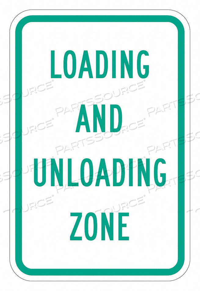 OEM#: T1-5505-DG_12X18ЗНАК ПАРКОВКИ 18 В 12 Ш АЛЮМИНИЙ от Lyle Signs Inc.