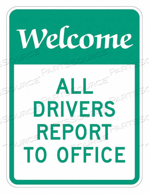 OEM#: T1-6153-DG_12X18ЗНАК ОБЪЕКТА 18 В 12 Ш АЛЮМИНИЙ от Lyle Signs Inc.