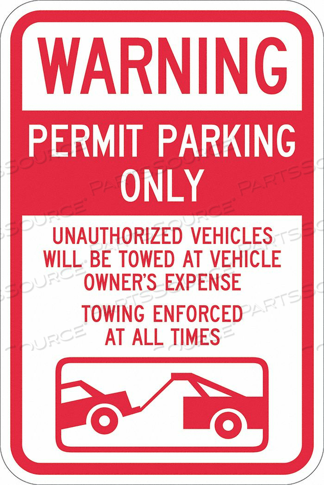 OEM#: T1-1064-DG_12X18ЗНАК ОБЪЕКТА 18 В 12 Ш АЛЮМИНИЙ от Lyle Signs Inc.