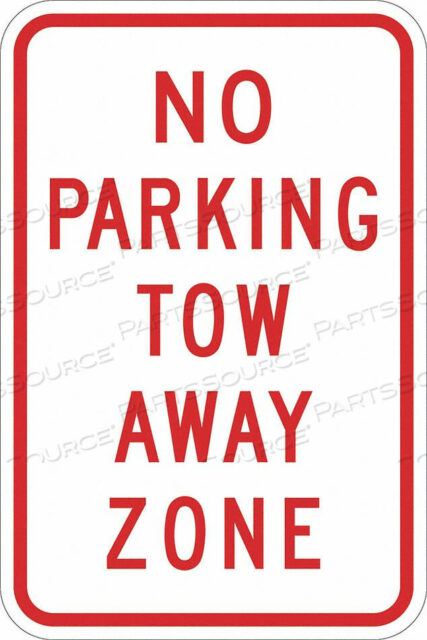 OEM#: T1-1153-EG_12X18ЗНАК ПАРКОВКИ ЗАПРЕЩЕН 18 H 12 W АЛЮМИНИЙ от Lyle Signs Inc.