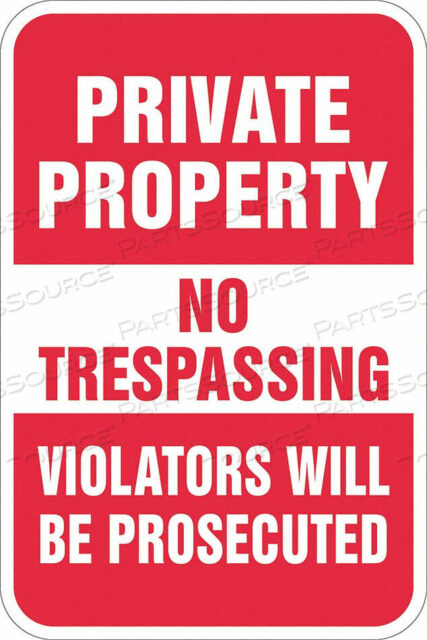 OEM#: T1-1162-EG_12X18ЗНАК ОБЪЕКТА 18 H 12 W АЛЮМИНИЙ от Lyle Signs Inc.