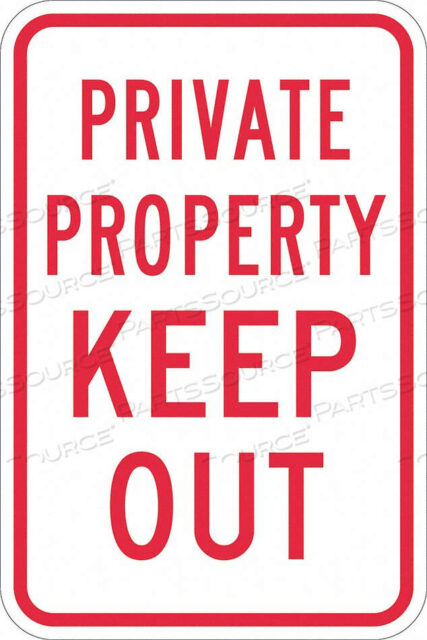 OEM#: T1-1168-EG_12X18ЗНАК ОБЪЕКТА 18 В 12 Ш АЛЮМИНИЙ от Lyle Signs Inc.