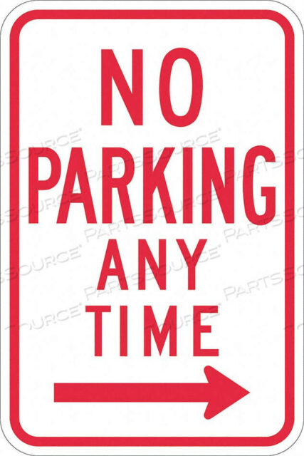 OEM#: T1-1171-DG_12X18ЗНАК «ПАРКОВКА ЗАПРЕЩЕНА» 18 H 12 W АЛЮМИНИЙ от Lyle Signs Inc.