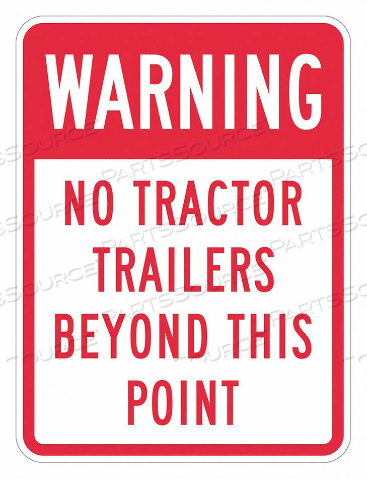 OEM#: T1-1434-EG_12X18ЗНАК ОБЪЕКТА 18 В 12 Ш АЛЮМИНИЙ от Lyle Signs Inc.