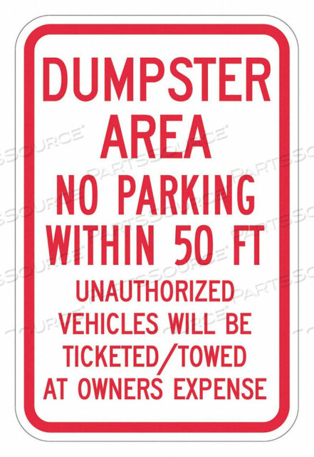 OEM#: T1-1683-HI_12X18ЗНАК ОБЪЕКТА 18 H 12 W АЛЮМИНИЙ от Lyle Signs Inc.