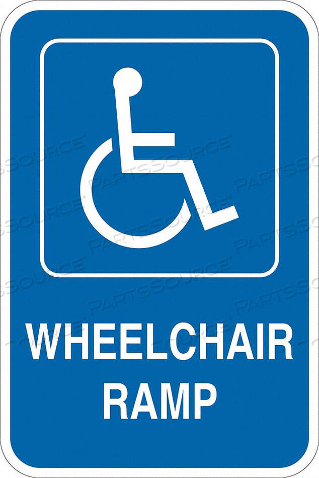 OEM#: T1-1131-EG_12X18HANDICAP PARKING SIGN 18 H 12 W ALUM by Lyle Signs Inc.