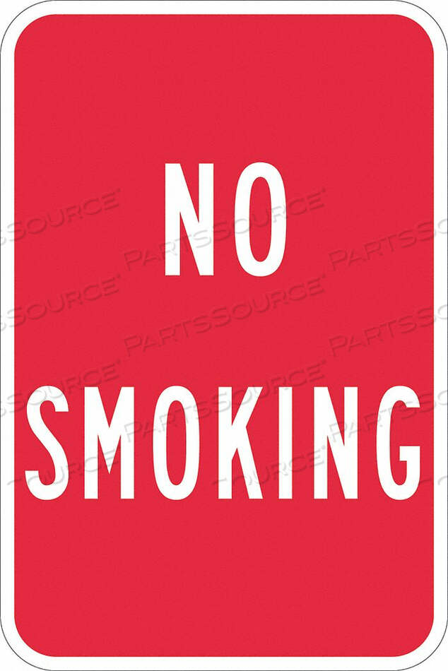 OEM#: T1-1212-EG_12X18ЗНАК «КУРИТЬ ЗАПРЕЩЕНО» 18 В 12 Ш АЛЮМИНИЙ от Lyle Signs Inc.