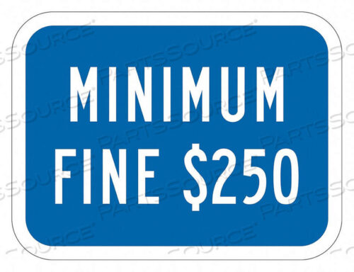 OEM#: T1-2128-EG_12X9ЗНАК ПАРКОВКИ 9 H 12 W АЛЮМИНИЙ от Lyle Signs Inc.