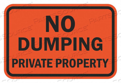 OEM#: T1-1719-EG_18X12ЗНАК ОБЪЕКТА 12 В 18 Ш АЛЮМИНИЙ от Lyle Signs Inc.