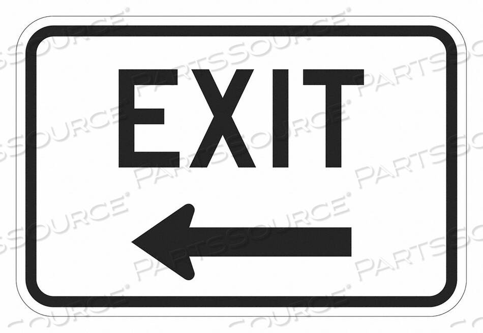 OEM#: T1-1861-EG_18X12ЗНАК ВЫХОДА 12 В 18 Ш АЛЮМИНИЙ от Lyle Signs Inc.