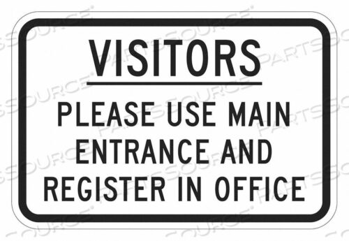 OEM#: T1-1937-DG_18X12ИНФОРМАЦИОННЫЙ ЗНАК 12 H 18 W ALUM от Lyle Signs Inc.