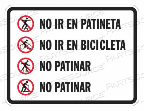 OEM#: T1-1232-HI_18X12ПРЕДУПРЕЖДАЮЩИЙ ЗНАК 12 H 18 W АЛЮМИНИЙ от Lyle Signs Inc.