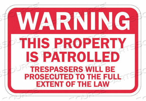 OEM#: T1-1444-DG_18X12ЗНАК ОБЪЕКТА 12 В 18 Ш АЛЮМИНИЙ от Lyle Signs Inc.