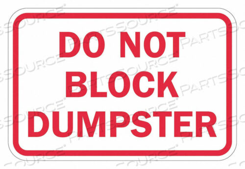 OEM#: T1-1655-EG_18X12ЗНАК ОБЪЕКТА 12 В 18 Ш АЛЮМИНИЙ от Lyle Signs Inc.