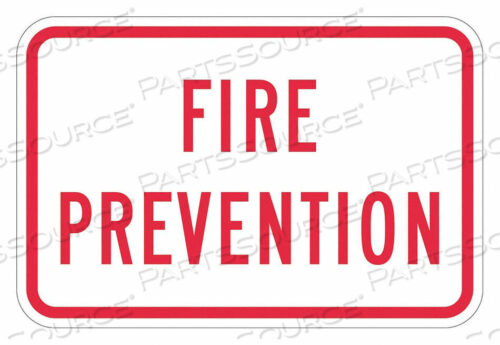 OEM#: T1-1831-HI_18X12ЗНАК ПОЖАРНЫЙ 12 В 18 Ш АЛЮМИНИЙ от Lyle Signs Inc.