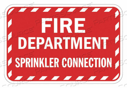 OEM#: T1-1821-DG_18X12ЗНАК ПОЖАРНЫЙ 12 В 18 Ш АЛЮМИНИЙ от Lyle Signs Inc.