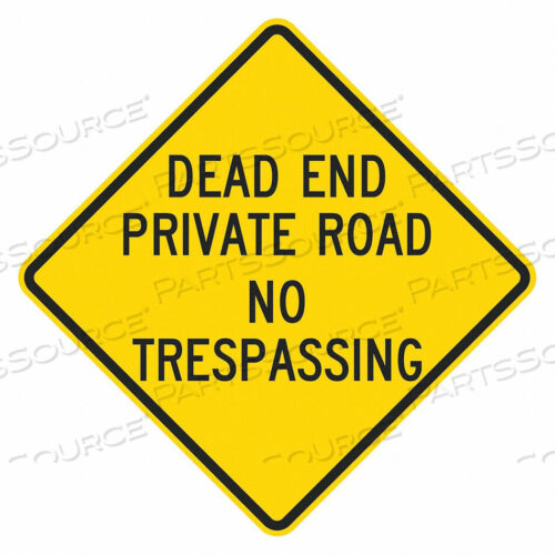 OEM#: T1-3087-HI_18X18ПРЕДУПРЕЖДАЮЩИЙ ЗНАК 18 H 18 W АЛЮМИНИЙ от Lyle Signs Inc.