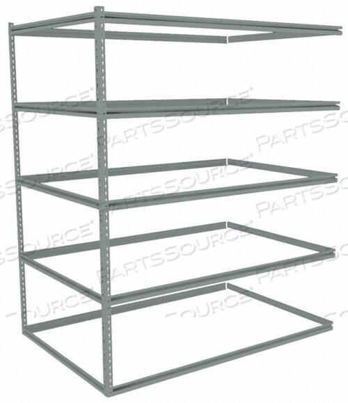 OEM#: ZB7-6036A-5БЕЗБОЛТОВЫЙ ДОПОЛНИТЕЛЬНЫЙ СТЕЛЛАЖ 84 H СЕРЫЙ от Tennsco Corp.