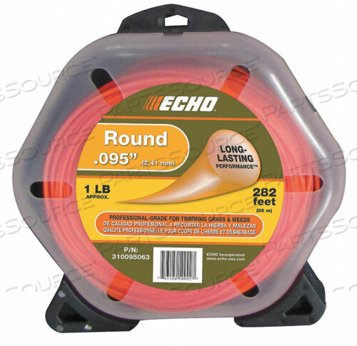 OEM#: 310095063КРУГЛАЯ ЛЕСКА ДЛЯ ТРИММЕРА 1 LB DONUT от Echo