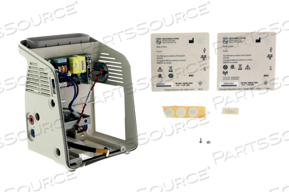 Заменяет Philips Healthcare 453564270191SS ASSEMBLY REAR CASE ASSEMBLY-NBP/SPO2 FS