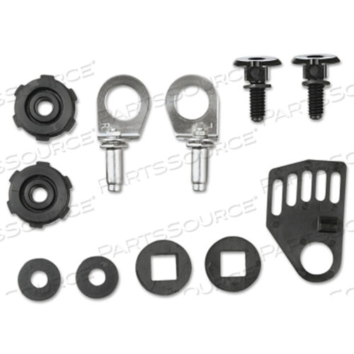 OEM#: 456667Мгновенно-отсоединяемое крепление для прорезных колпачков и сварочных щитков, черное от MSA Safety Sales, LLC