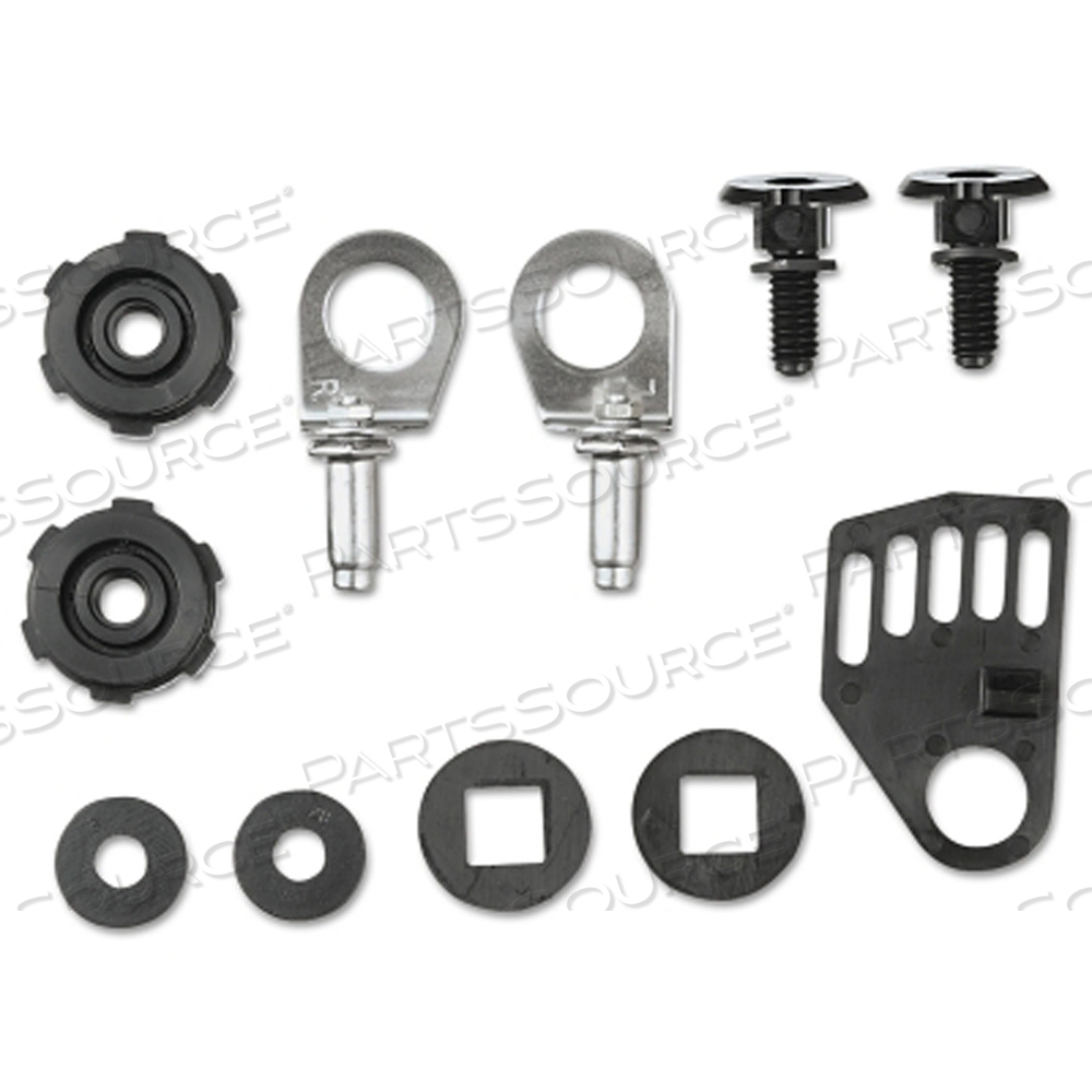 OEM#: 456667Мгновенно-отсоединяемое крепление для прорезных колпачков и сварочных щитков, черное от MSA Safety Sales, LLC