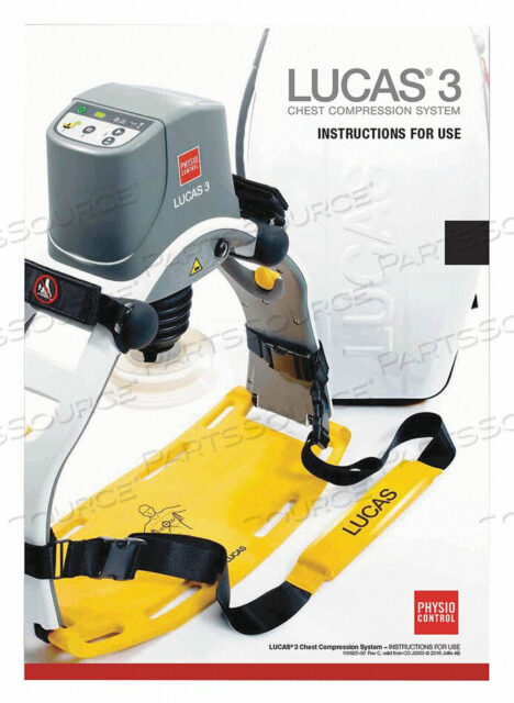 OEM#: 26500-003716ИНСТРУКЦИЯ ПО ЭКСПЛУАТАЦИИ ДЛЯ США ДЛЯ LUCAS 3 от Physio-Control