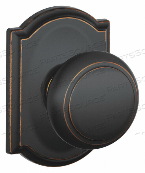 OEM#: F10 и 716 CAMKNOB LOCKSET ANTIQUE BRONZE PASSAGE GR 2 от Schlage Lock