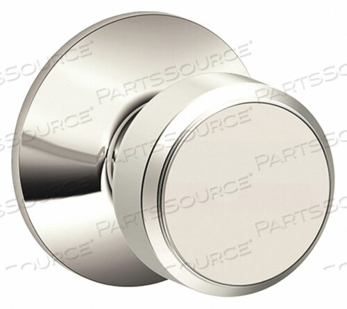 OEM#: F10 BWE 618KNOB LOCKSET BRIGHT NICKEL PASSAGE GR 2 от Schlage Lock