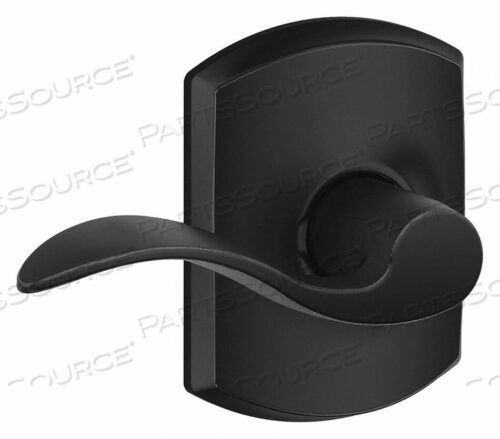 OEM#: F10 ACC 622 GRWLEVER LOCKSET BLACK POWDER COAT PASSAGE от Schlage Lock