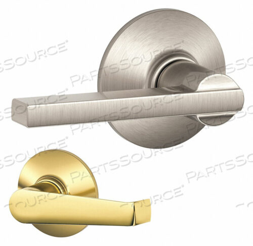 OEM#: F10 LAT 619 ELA 605РЫЧАЖНЫЙ ЗАМОК, СВЕТЛАЯ ЛАТУНЬ/САТИНОВЫЙ НИКЕЛЬ от Schlage Lock