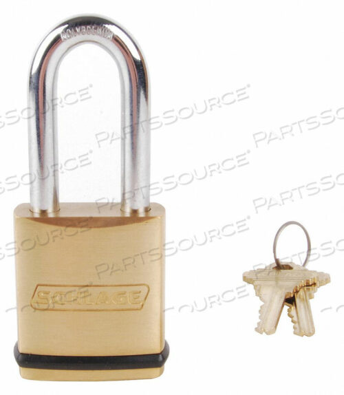 OEM#: KS43F2300НАВЕСНОЙ ЗАМОК С КЛЮЧОМ 3/4 ДЮЙМА, ЗОЛОТО от Schlage Lock