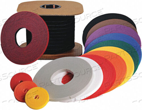 OEM#: W-75-1RL-BKHOOK/LOOP CBLE 75 ФУТОВ X 0,50 ДЮЙМА ЧЕРНЫЙ от Rip-Tie