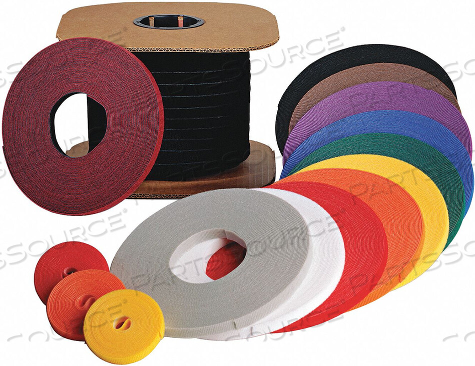 OEM#: W-75-1RL-BKHOOK/LOOP CBLE 75 ФУТОВ X 0,50 ДЮЙМА ЧЕРНЫЙ от Rip-Tie