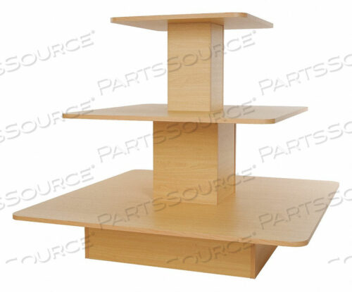 OEM#: WD3SQMPTIERED TABLE MELAMINE 48 L 48 W by Econoco