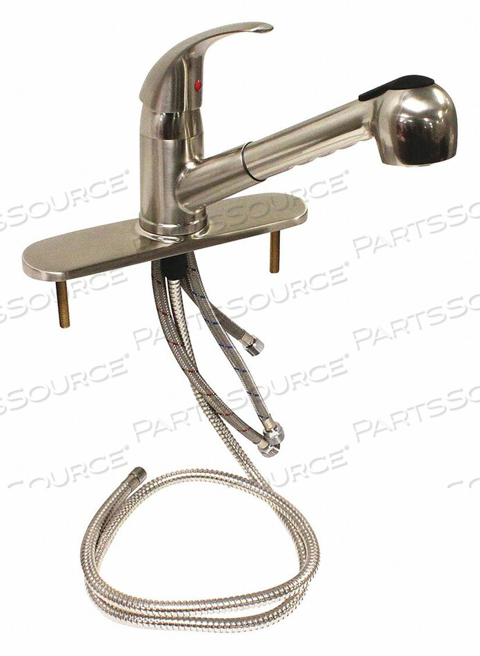 OEM#: 77-2110LOW ARC PULL OUT BRUSHED NICKEL 1.8 GPM от Dominion Commercial Faucets